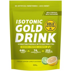 ISOTONICO GOLD NUTRITION LIMA 500 GR Gold Nutrition