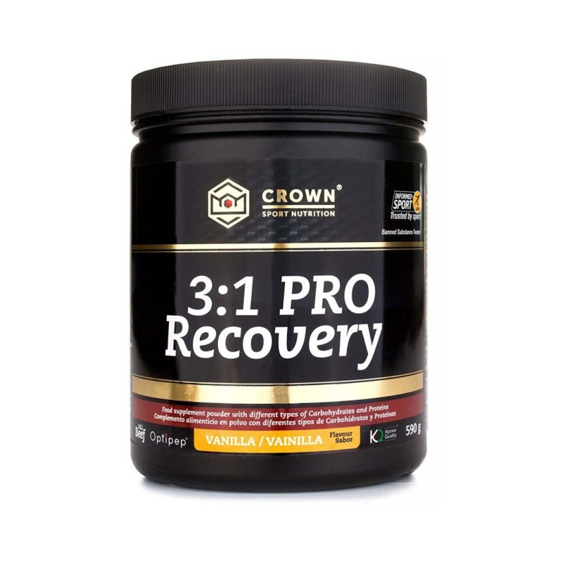 BOTE CROWN RECOVERY VAINILLA 750 GRAMOS Crown Sport Nutrition