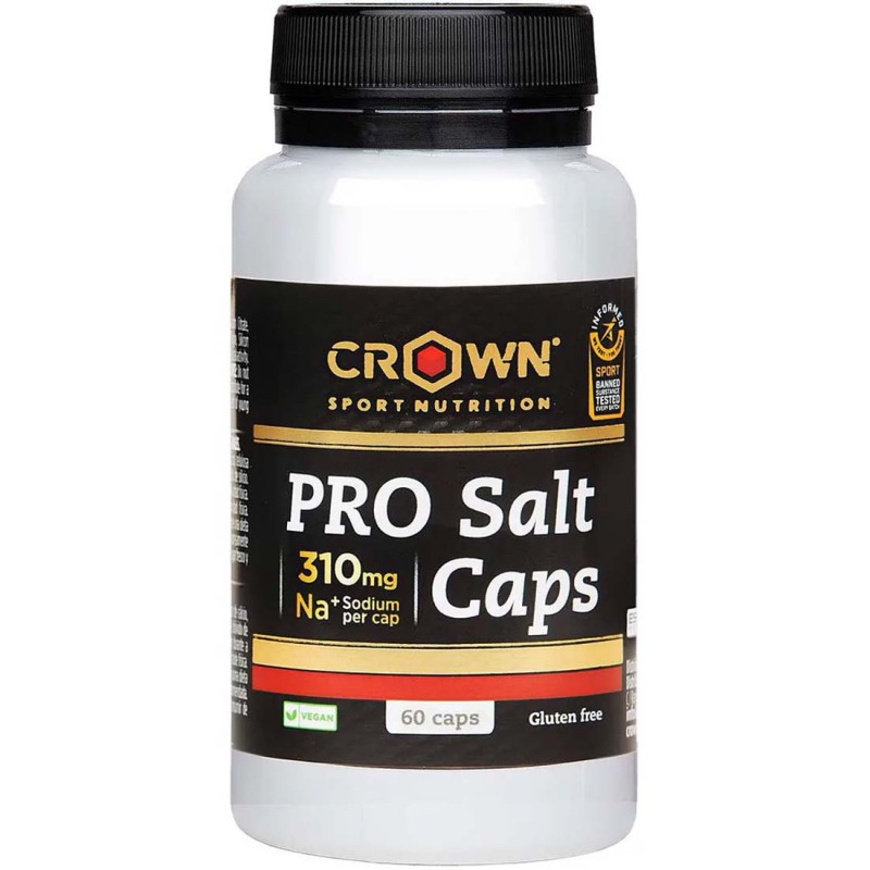 BOTE CROWN PRO SALT 60 CAPSULAS Crown Sport Nutrition